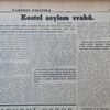 Česká pravoslavná církev. Štvavá kampaň v tisku v létě 1942.