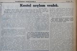 Štvavá kampaň proti české pravoslavné církvi v tisku v létě 1942.