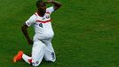 Joel Campbell slaví branku Kostariky