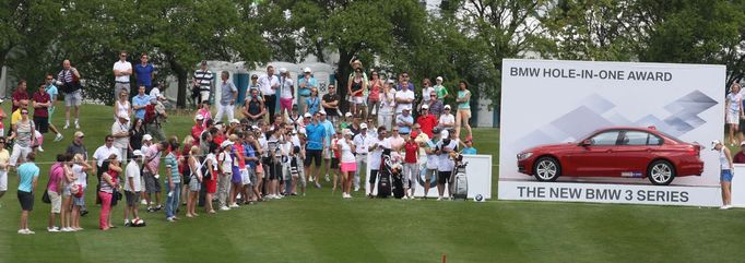 Golfisté na turnaji Prague Golf Masters.