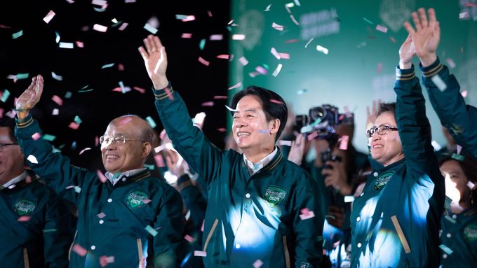 Zvolený prezident Tchaj-wanu William Laj se ujme postu v květnu 2024.