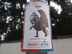 Topka v Praze nabízí lva s křídlem, zřejmě je ho potřeba.