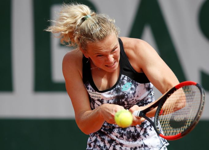 Kateřina Siniaková v prvním kole French Open 2018