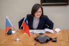 Tchajwanská prezidentka Cchaj Jing-wen si v pondělí telefonovala s Petrem Pavlem, budoucím prezidentem Česka.
