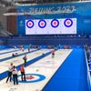 Čeští curleři manželé Paulovi v zápase s Kanadou na olympiádě v Pekingu 2022