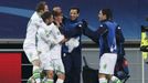 VfL Wolfsburg's Max Kruse celebrates with team mates after scoring against KAA Gent.