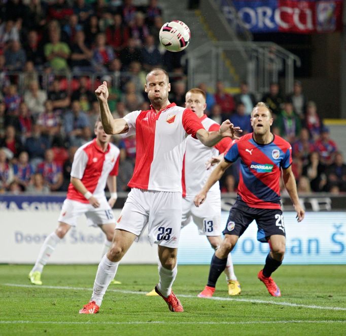 4. předkolo EL: Plzeň vs. Vojvodina Novi Sad