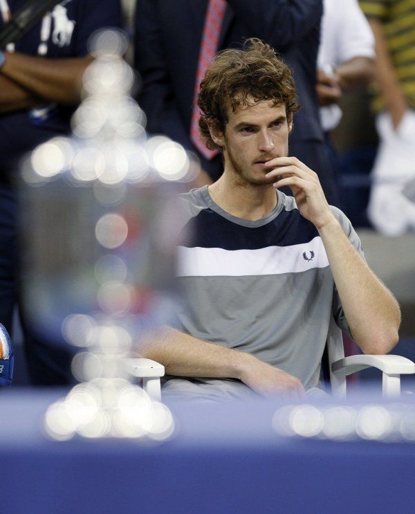 Zklamaný Andy Murray