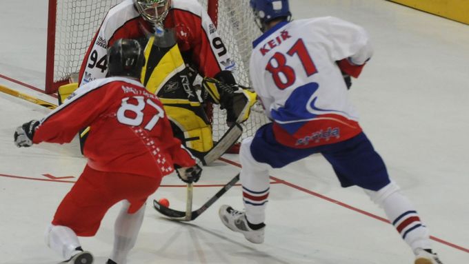 Ilustrační foto: Čeští hokejbalisté smetli domácí Kanadu 5:1 a jsou znovu ve finále. Útočí na zlatý hattrick.