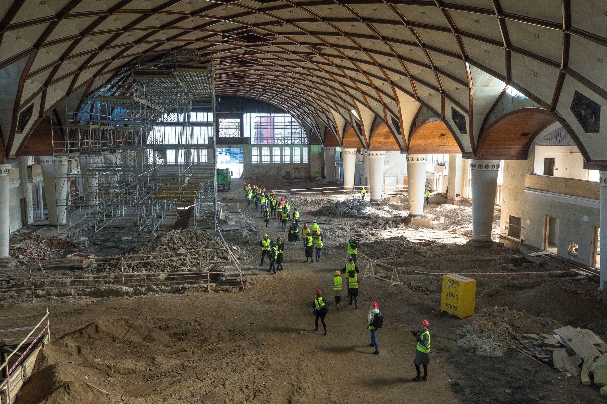 Průmyslový palác, rekonstrukce, Výstaviště Praha