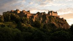 Hrad Edinburgh ve Skotsku