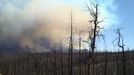 Smoke is pictured billowing form the site of wildfires at the Whitewater-Baldy Complex insouthwestern New Mexico in the Gila National Forest in this May 24, 2012 handout photo obtained by Reuters May 27, 2012. The Whitewater-Baldy Complex fire, started by a lightning strike, has been burning out of control for 11 days, destroying more than 82,252 acres (33,286 hectares) and prompting officials to issue evacuation orders in nearby communities. REUTERS/U.S. Forest Servic/Handout (UNITED STATES - Tags: ENVIRONMENT DISASTER) FOR EDITORIAL USE ONLY. NOT FOR SALE FOR MARKETING OR ADVERTISING CAMPAIGNS. THIS IMAGE HAS BEEN SUPPLIED BY A THIRD PARTY. IT IS DISTRIBUTED, EXACTLY AS RECEIVED BY REUTERS, AS A SERVICE TO CLIENTS Published: Kvě. 27, 2012, 5:32 odp.