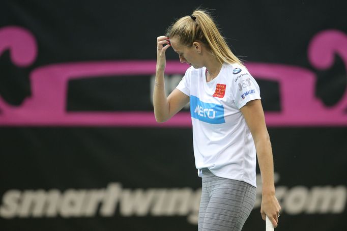 Petra Kvitová před finále Fed Cupu 2018