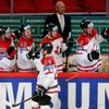 MS v hokeji 2013, Kanada - Švýcarsko: Kanada slaví gól na 2:1
