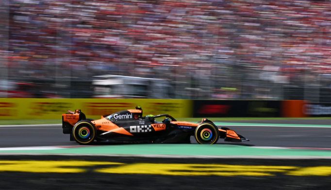 Lando Norris, McLaren ve VC Itálie F1 2025