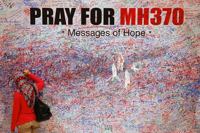 Modlitba za MH370.