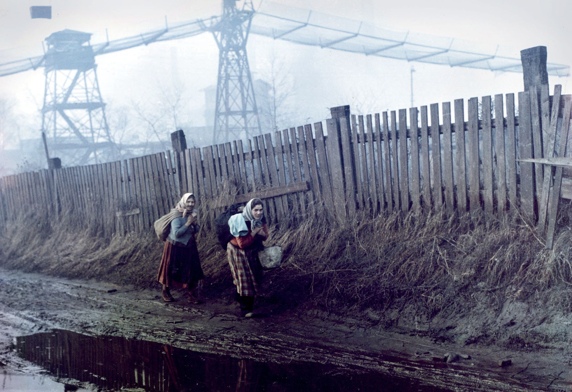 Ostrava, 100 let, obarvené fotografie, Domácí