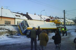 V Brně havaroval autobus MHD