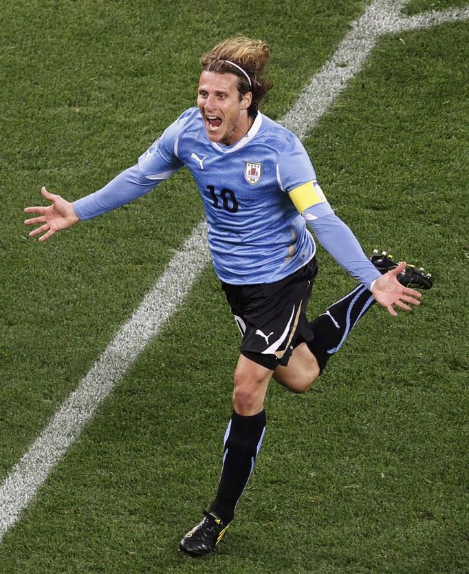 Uruguayský fotbalista Diego Forlán.