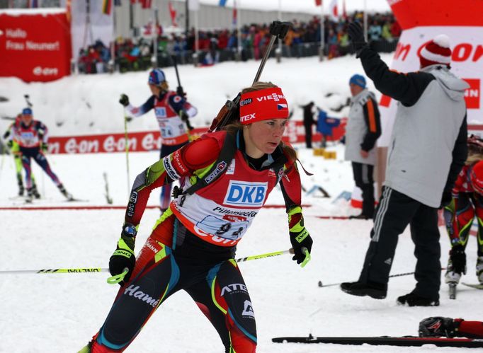 Biatlon, SP  Hochfilzen: Barbora Tomešová