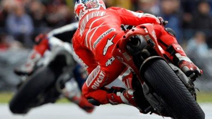 Casey Stoner a jeho Ducati MotoGP