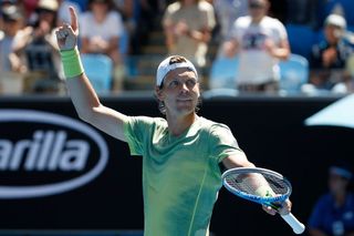 Tomáš Berdych v osmifinále Australian Open 2018