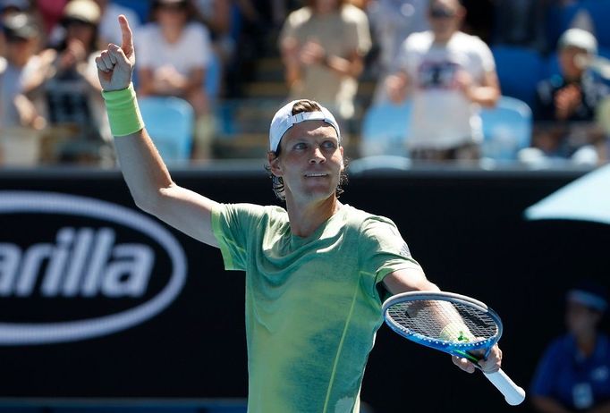 Tomáš Berdych v osmifinále Australian Open 2018