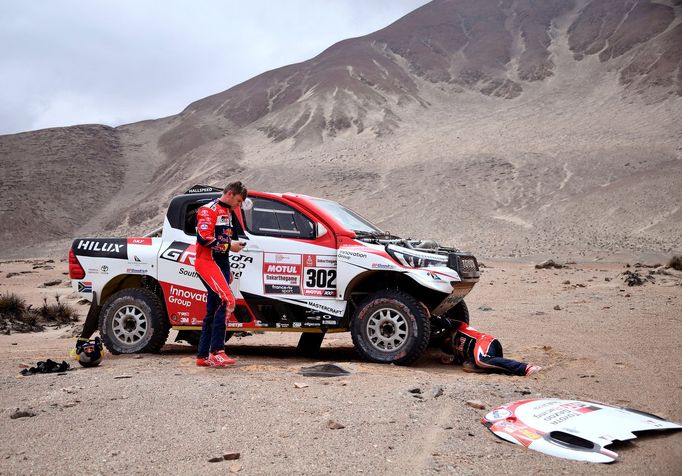 Rallye Dakar 2019, 3. etapa: Giniel de Villiers, Toyota