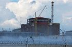 Záporožská jaderná elektrárna na Ukrajině