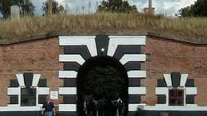 Vchod do Terezína.