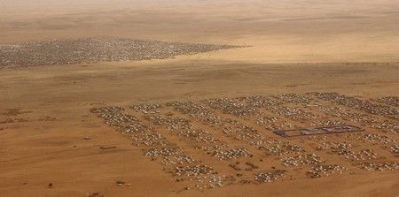 Dárfúr - uprchlický tábor