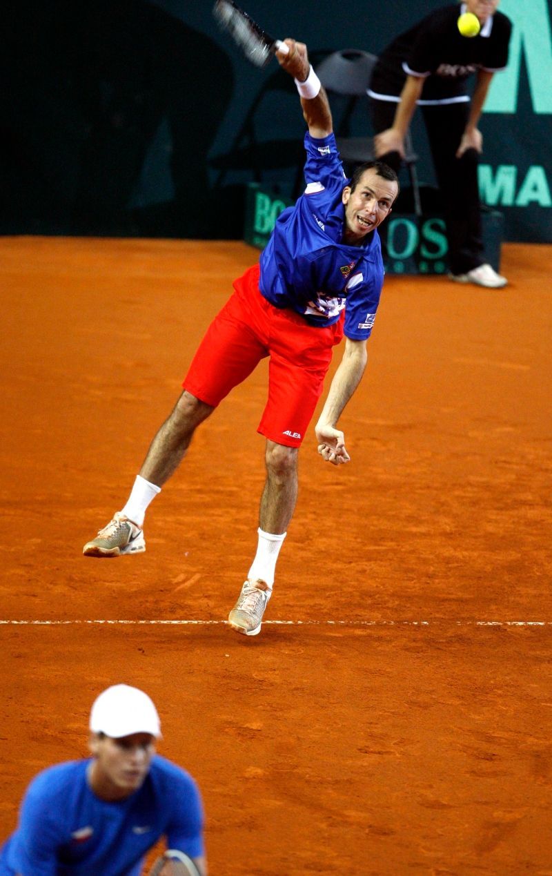 Davis Cup: Čtyřhra Zovko-Čilič proti Štěpánkovi s Berdychem