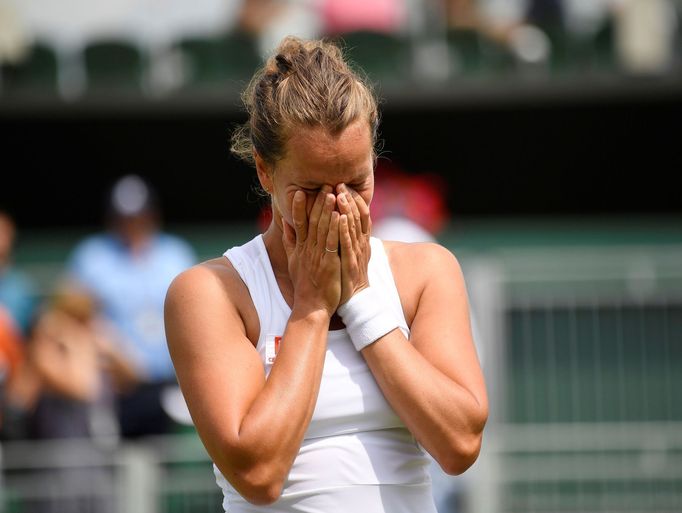 Barbora Strýcová na Wimbledonu 2019