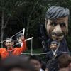 Foto: Jak loutky Ahmadínežáda a Asada křepčily u OSN v New Yorku
