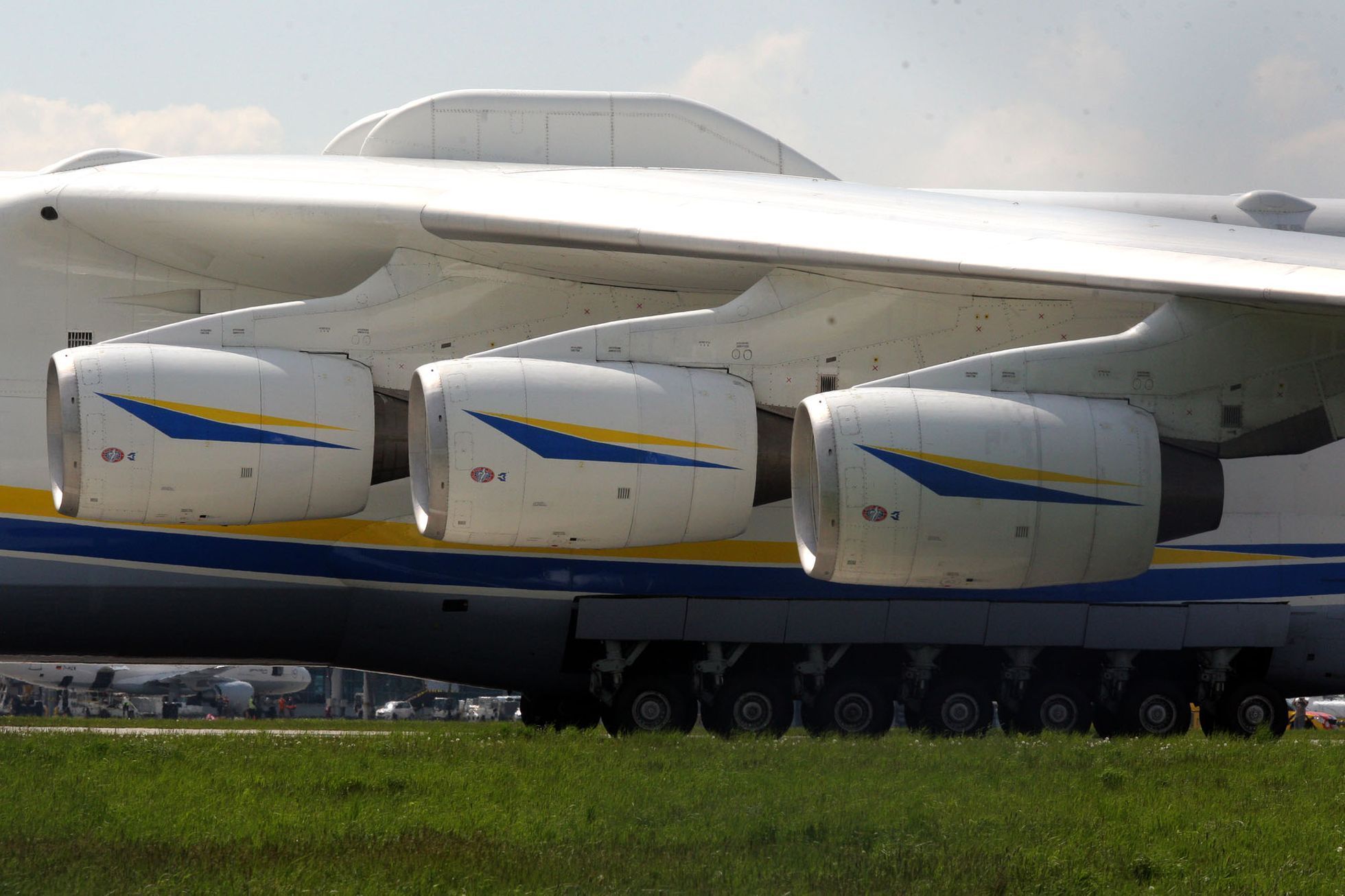 An-225 Mrija přiltálo v Praze