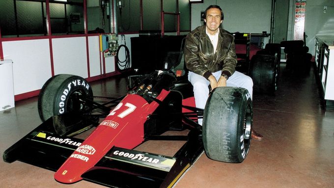 Carlos Reutemann při návratu do Maranella v 90. letech.