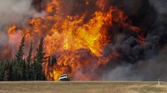 Požár v Kanadě