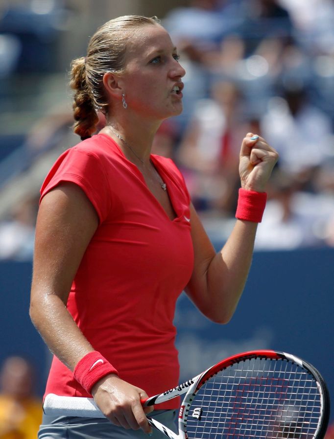 Petra Kvitová na tenisovém US Open