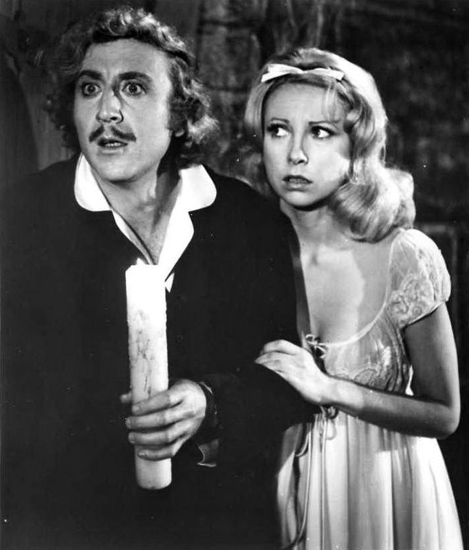 Gene Wilder a Teri Garr ve filmu Mladý Frankenstein z roku 1974.