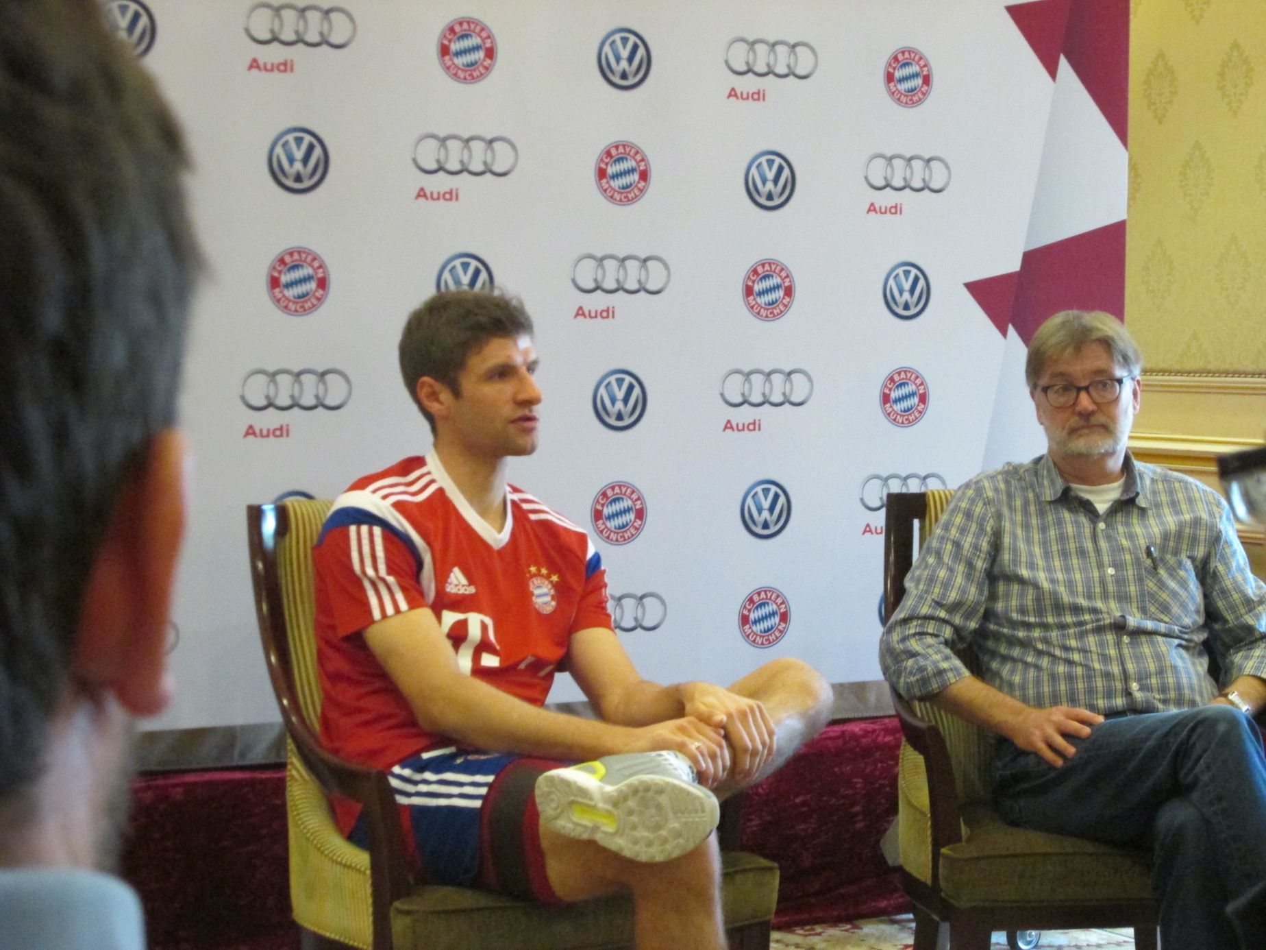 Fotbalisté Bayernu Mnichov příprava v Kataru