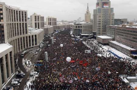 Moskva: demonstrace proti Vladimiru Putinovi