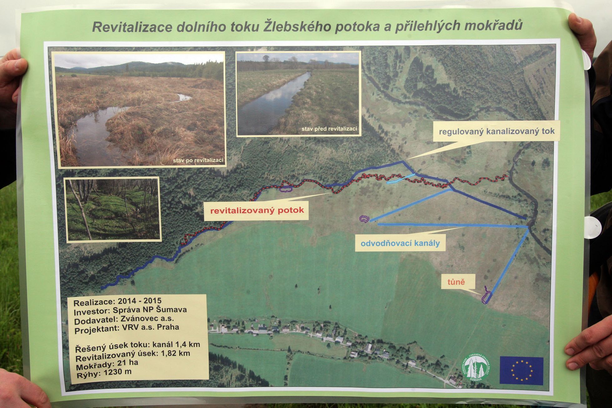 Revitalizace šumavských potoků