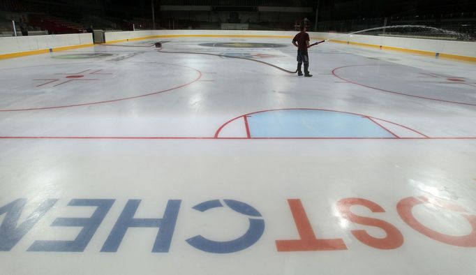 Tipsport Arena Praha - zázemí klubu HC LEV Praha před sezónou 2012/13.