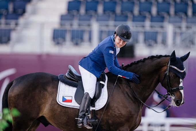 Paralympionička Anastasja Vištalová na hrách v Tokiu