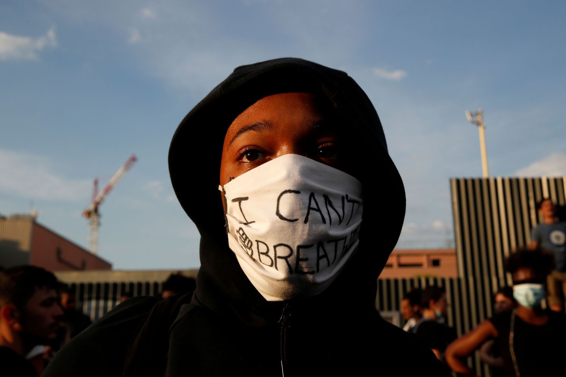Protest Black Lives Matter, Paříž