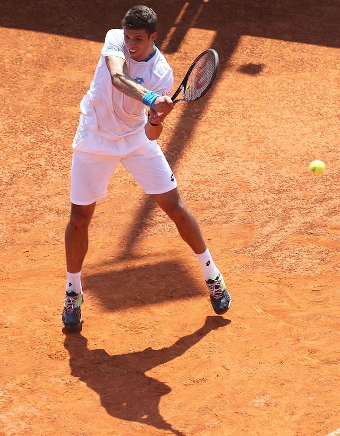 Roman Jebavý a Jiří Veselý na Prague Open 2014