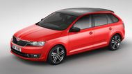 Zcela novým modelem je Škoda Rapid Spaceback. Nebude mít tak objemný zavazadlový prostor jako rapid ve verzi liftback, vyhlíží ale sportovněji.