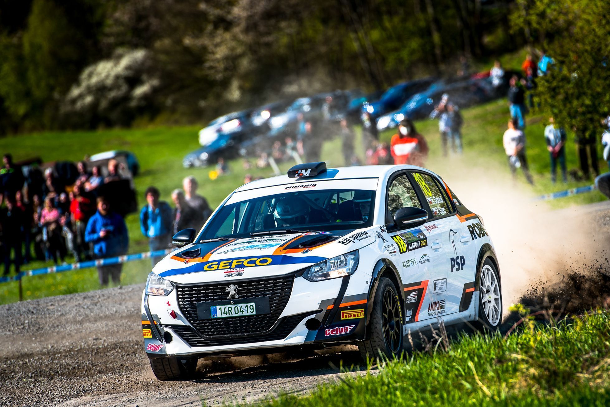 Rallye Šumava Klatovy 2021, Peugeot Rallye Cup: René Dohnal, Peugeot 208 Rally4