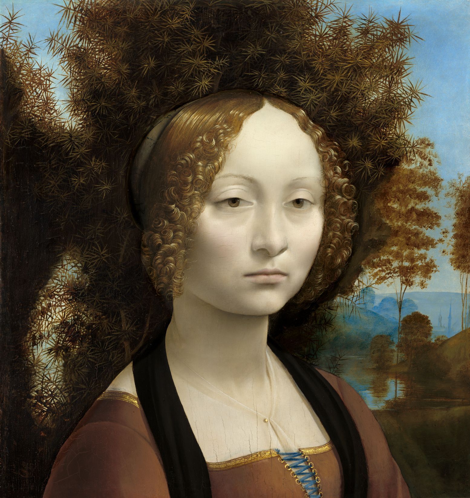 Leonardo da Vinci: Portrét Ginevry de 'Benci