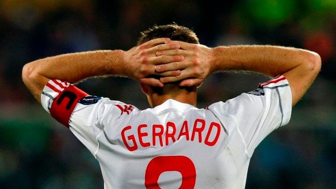 Bez Steva Gerrarda se Liverpool trápí.